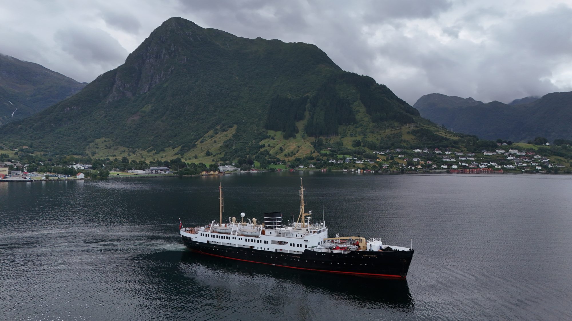 A harbour on the Norwegian west coast