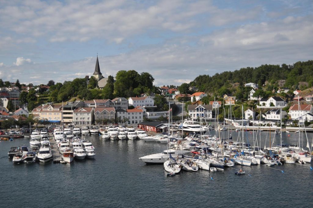 Grimstad — History
