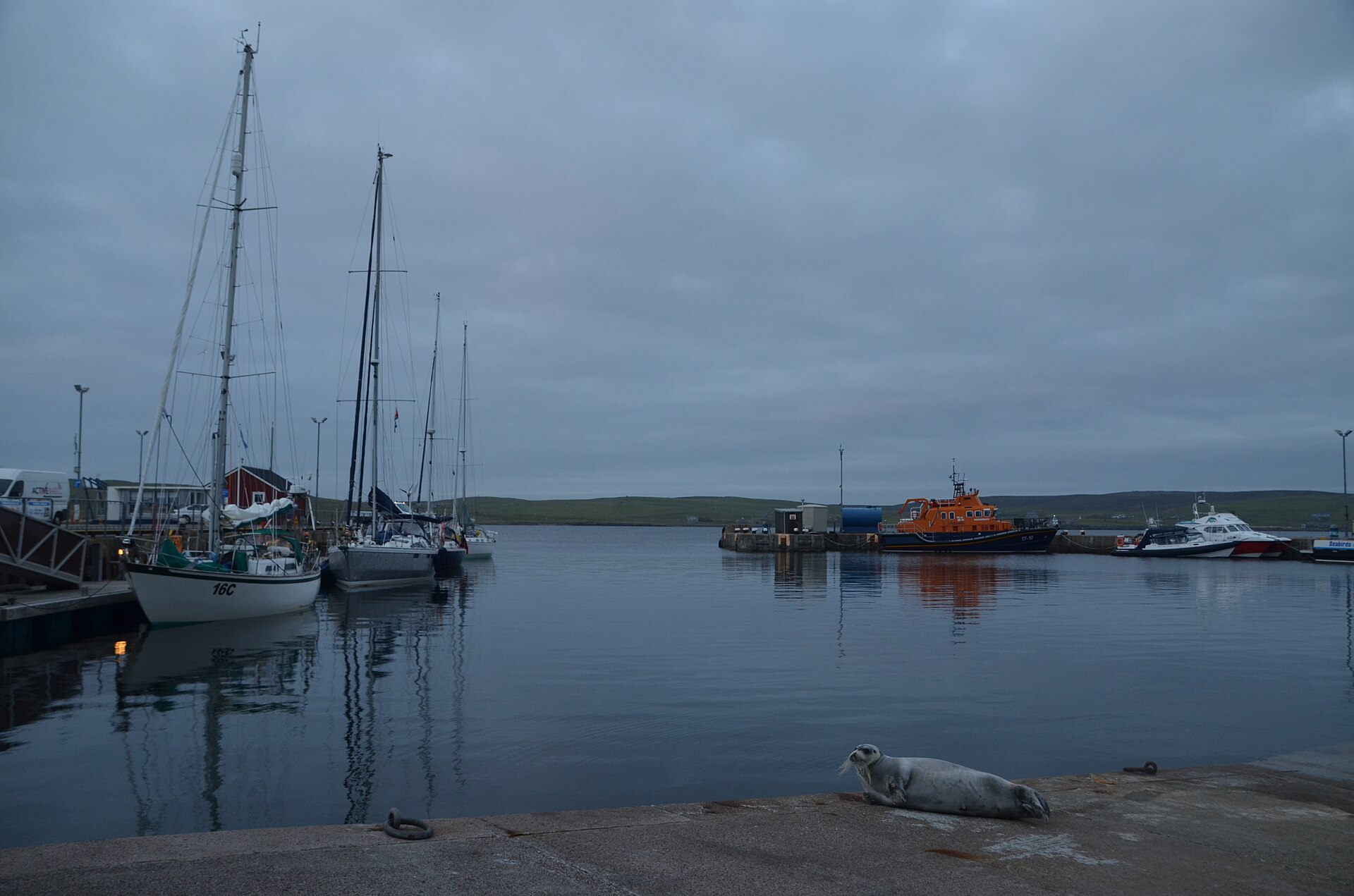 Lerwick harbour