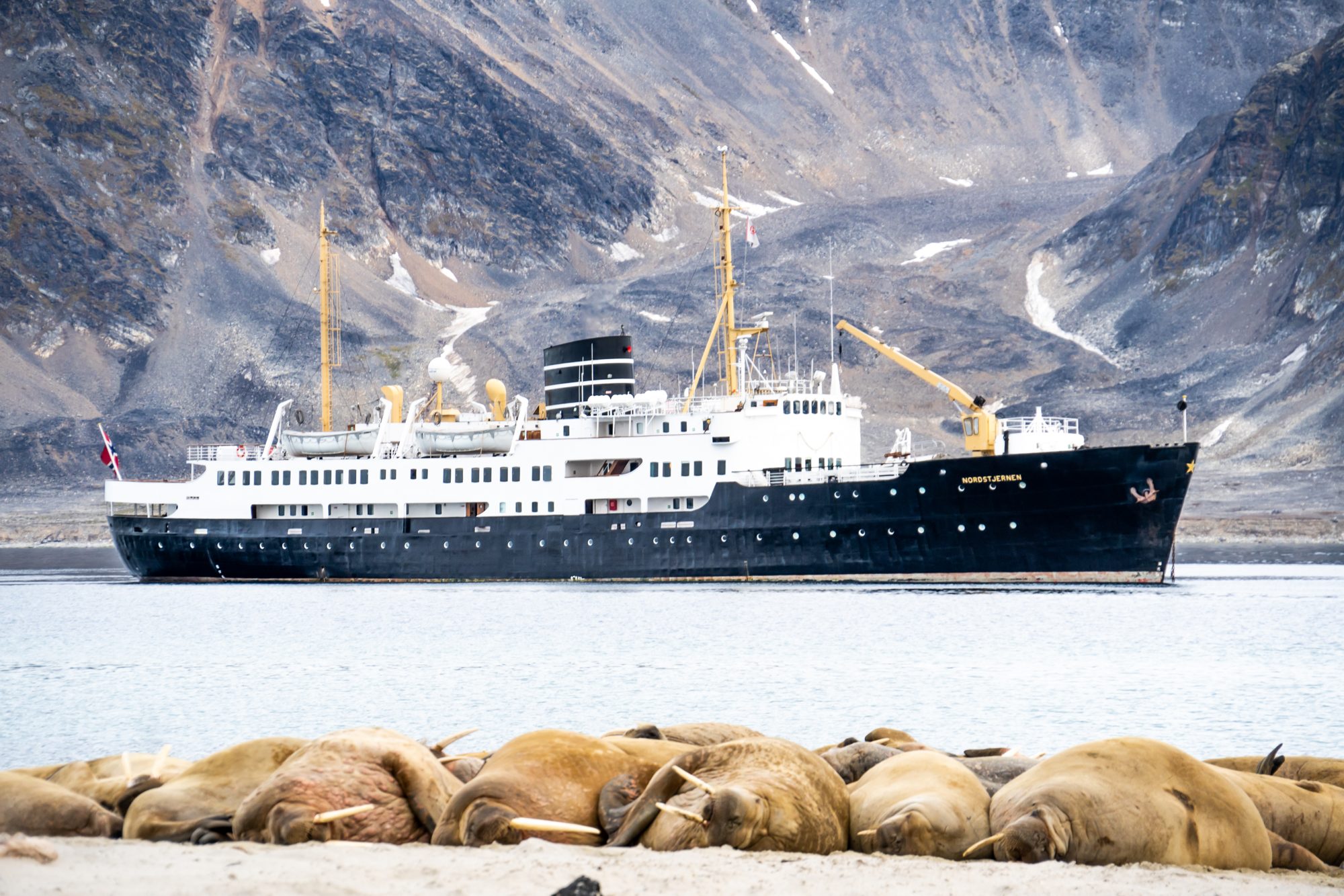 Ice at the edge of Spitsbergen