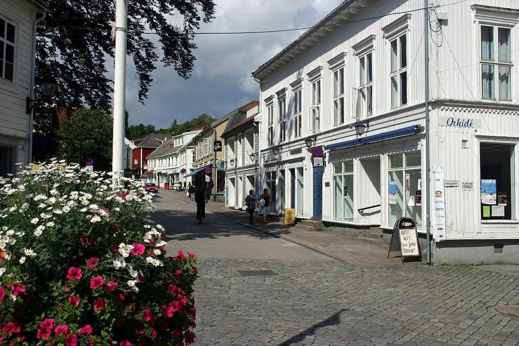 Grimstad harbour